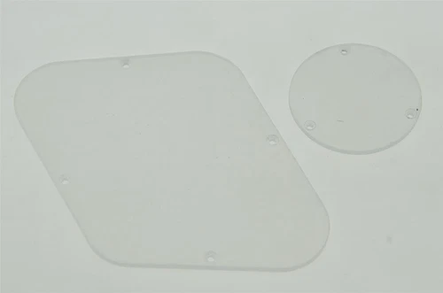 Clear LP Rear Control &Switch Plate Cavity Cover Transparent For Gibson Les Paul