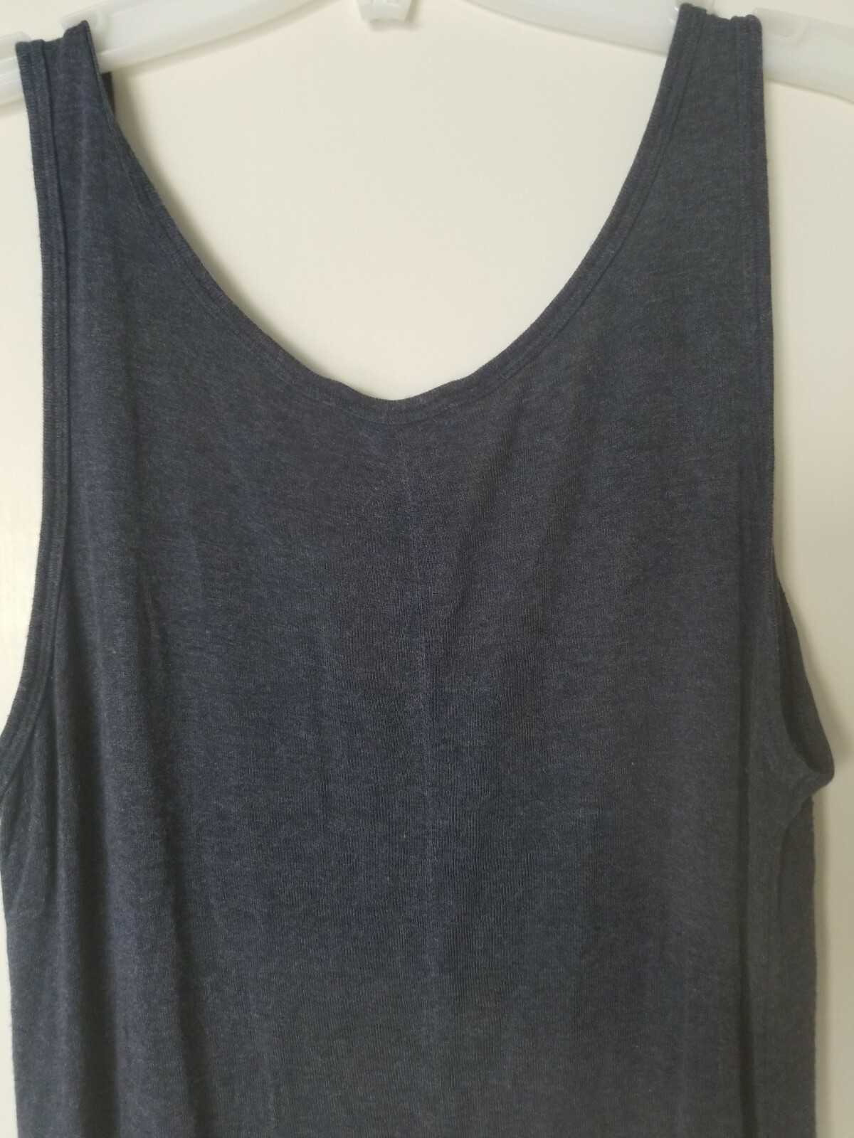 CAbi Basic Solid Blue Sleeveless Deep Neck Tank T… - image 8