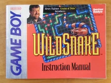 Wild Snake Nintendo Game Boy Manual Only ~ Instruction Booklet