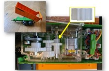 Gear 10 Teeth Compatible With Siku 6780 Tandem Axle Trailer 1:32 Pinion Gear