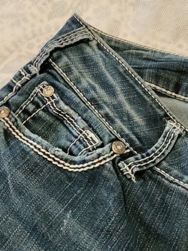 Silver Jeans Damen W26 Blau Suki Capri Low-Rise Denim - Bild 6 von 16