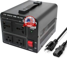 Conversor Convertidor Transformador De 110V 120V A 220V 100 Watts Calidad Nuevo