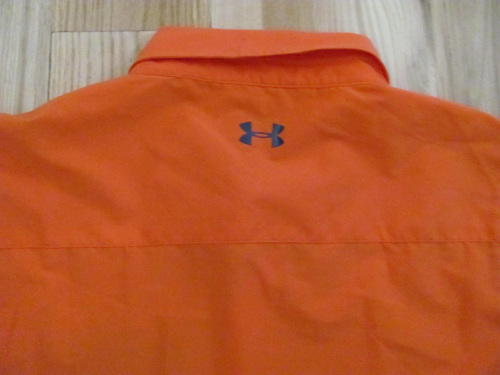 Camisa Under Armour semiajustada manga corta viaje pesca abotonada para hombre 2XL - Imagen 3 de 6