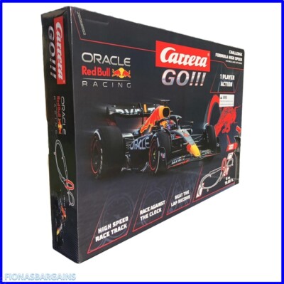 Carrera Go Formel 1 High Speed einspurig 6m Rennstrecke Max Verstappen RB18