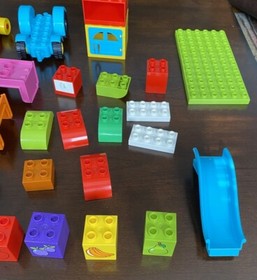 LEGO Duplo MY FIRST TRACTOR 10615 Fruit Colors Easy to Build Rtd Plus More Lot