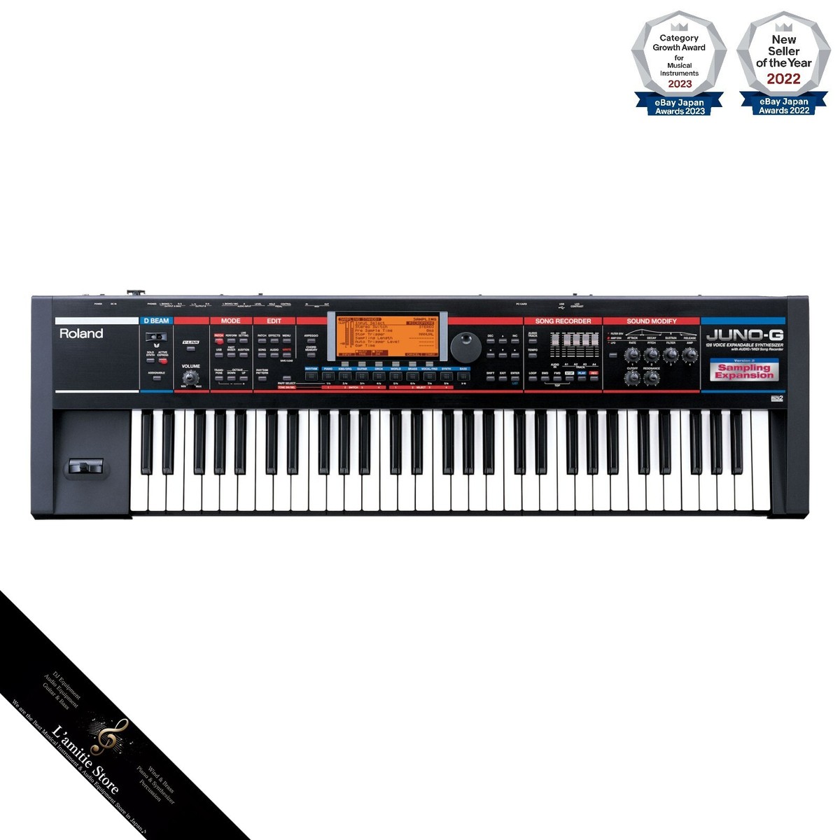 鍵盤楽器 Roland JUNO-G Roland Juno-G Keyboard Synthesizer 761294089859| eBay