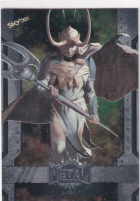 2023 Skybox Metal Universe Marvel No. 118 Loki