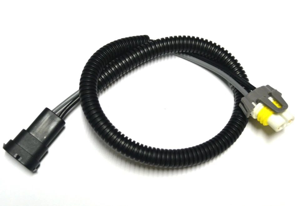 Extension Wire Ceramic C 880 Two Harness Fog Light Bulb Socket Plug Connector EO - Image 2 of 4