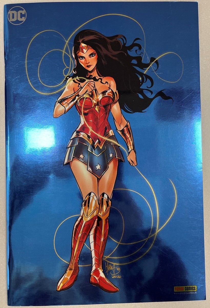 Wonder Woman Alfa VF/NM Mirka Andolfo Blue Metal Virgin Panini