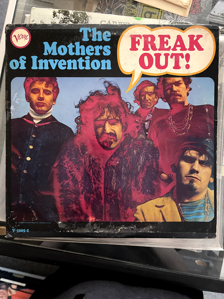 frank zappa freak out! us オリジナル　mono レア The Mothers of Invention - Freak Out! (Original 1966 Mono US w/Hot