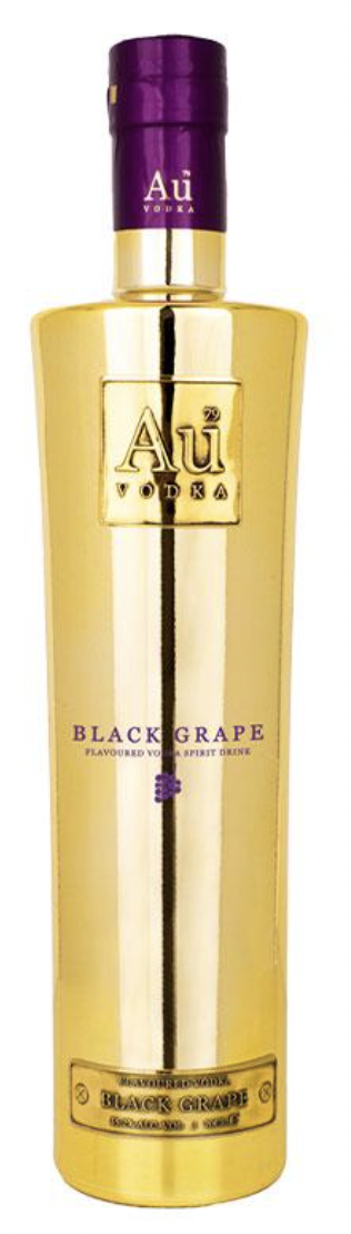 Au Vodka al gusto Black Grape bottiglia da 70cl 35,2 % Vol.