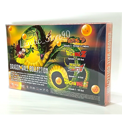 Dragon Ball Collection Complete Boxset TV Series + 4 Movies Anime