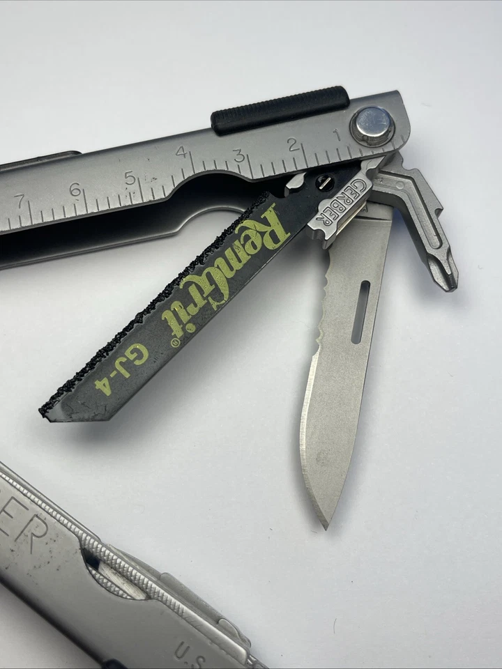 Gerber MP650 Evolution Interchangeable Head Multi-Tool Sheath Excellent USA - Image 4 of 4