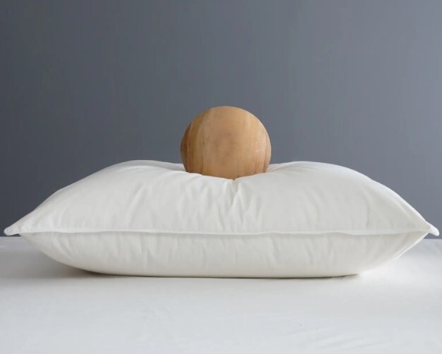 NWT QUINCE LUXE GOOSE DOWN STANDARD PILLOW COTTON SOFT  / MEDIUM MSRP $119.90