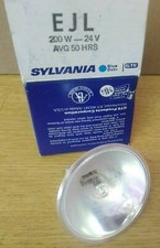 Sylvania GTE AV/Photo Lamp EJL 24V 200W Slide Projector Bulb NOS NOB Blue Dot