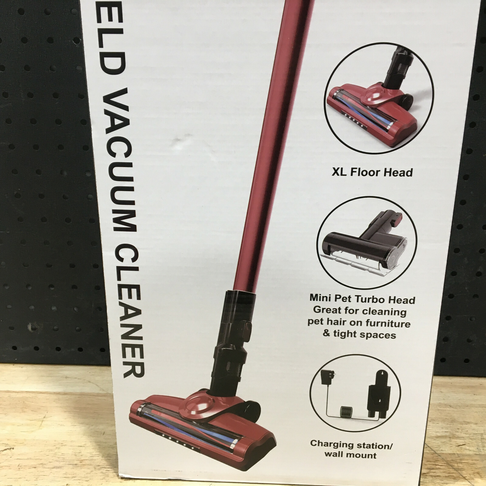 MXT CORDLESS HANDHELD VACUUM CLEANER LARGE FLOOR BRUSH AND TURBO HEAD