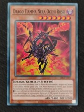 DRAGO FIAMMA NERA OCCHI ROSSI  in Italiano LDK2-ITJ02 Comune YUGIOH