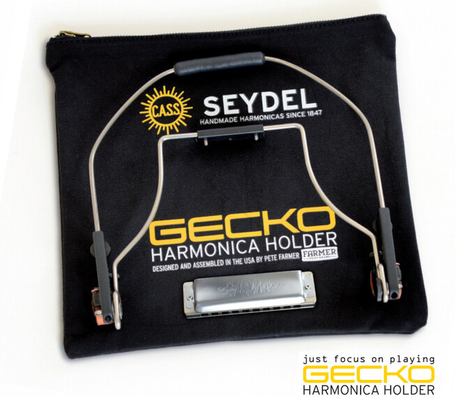 Держатель для губной гармошки SEYDEL Gecko Mundharmonikahalter 17890₽