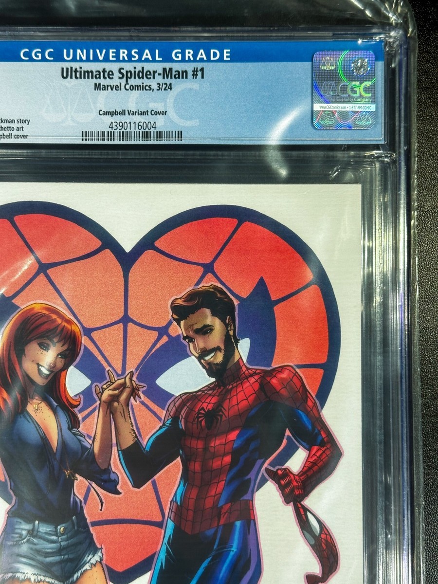 🕸️Ultimate Spider-Man #1🕸️CGC 9.8 MINT🕸️Campbell MJ Variant