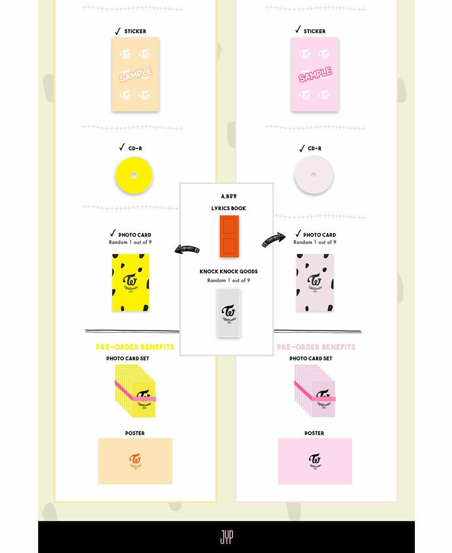 TWICE [TWICECOASTER:LANE2] Special Album RANDOM CD+P.Book+Sticker+