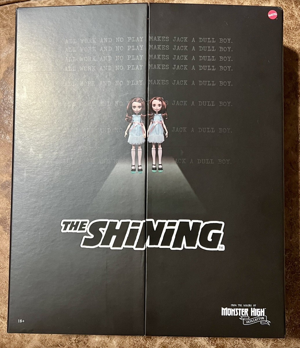 Monster High The Shining Grady Twins Dolls Mattel Skullector Monster High The Shining Grady Twins Dolls Mattel Skullector