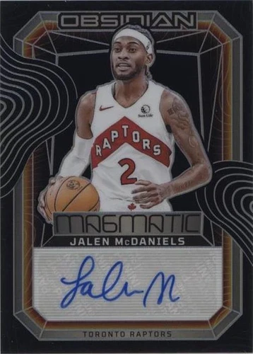 2023-24 Panini Obsidian - Jalen McDaniels #MS-MCD