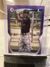 Yoffry Solano 2023 Bowman Purple /250