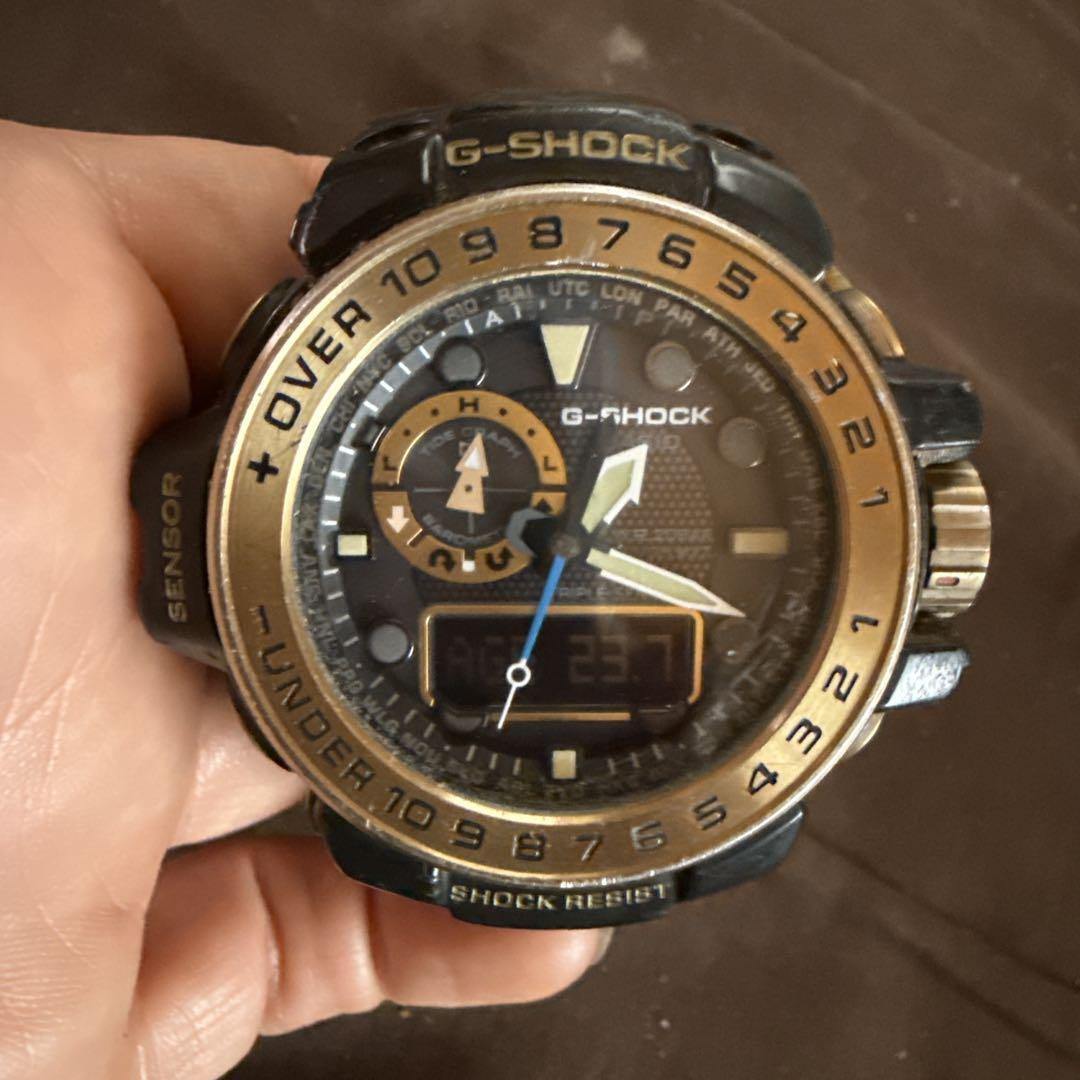 CASIO G-SHOCK GULFMASTER GWN-1000GB-1AJF Black Gold Tough Solar