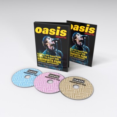 OASIS - KNEBWORTH 1996  3 DVD NEU