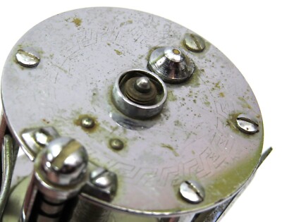 Pflueger Akron No. 1895 Vintage Metal Bait Casting Fishing Reel