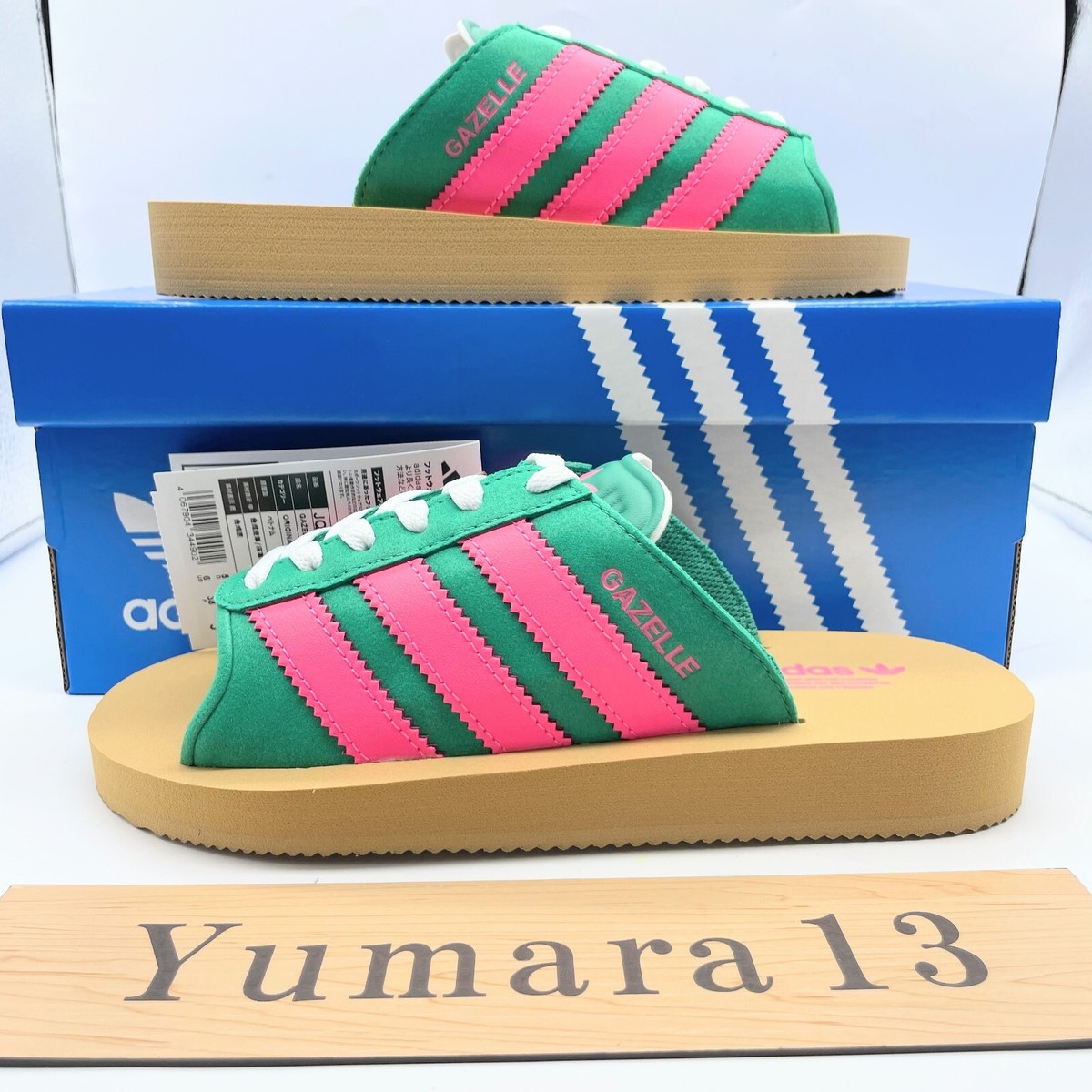 ■adidas■ Gazelle Beach Green Pink JQ7443 s-l1200.jpg