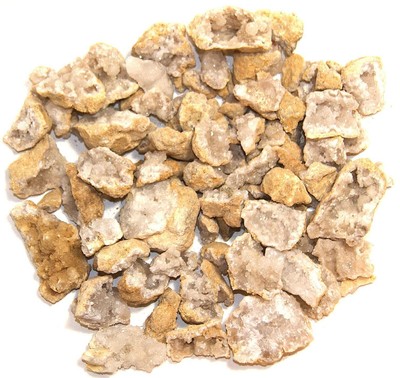 Quarz Geode Roh Natur Kristall Stücke 1 Kilo Beutel 5-50 mm 139+ Stück Großhandel
