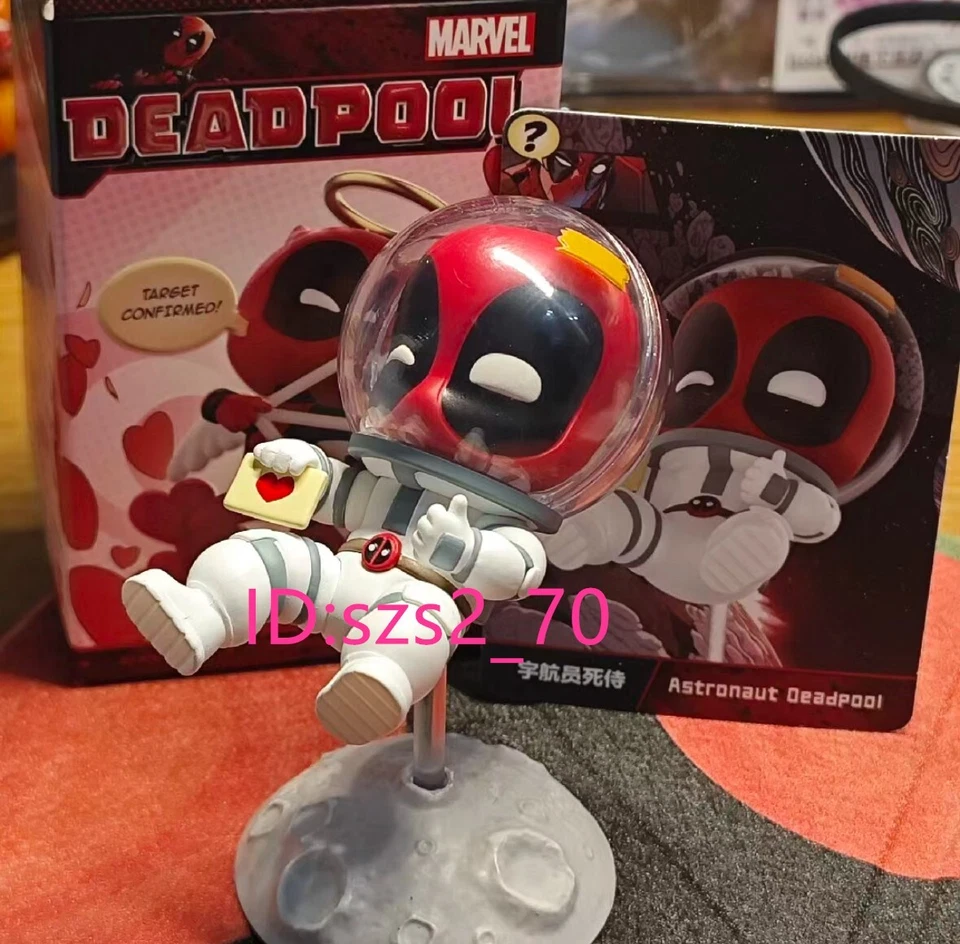 Secreto + 12 piezas - POP MART Marvel Deadpool Mini Figura Kawaii Lindo Juguete Regalo Foto 2 de 2