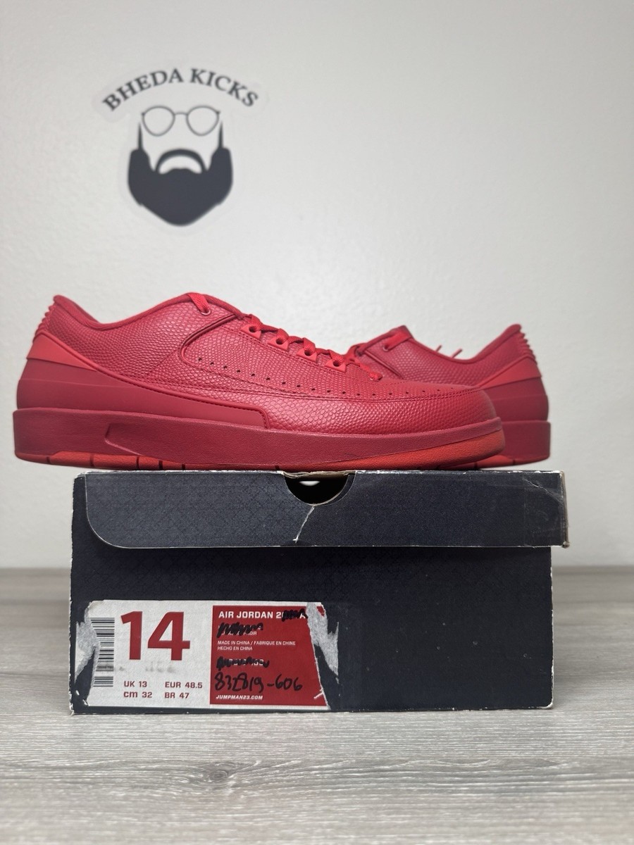Size 14 - Air Jordan 2 Low Gym Red Mens Nike Retro 832819  display picture 2