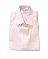 128 BROOKS BROTHERS - Pink NON-IRON REGENT Shirt - 16 - 34