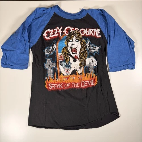 Ozzy Osbourne Speak of the Devil Tour Single Stitch Vintage vintage concert t-shirt, vintage, single stitch, B+ condition