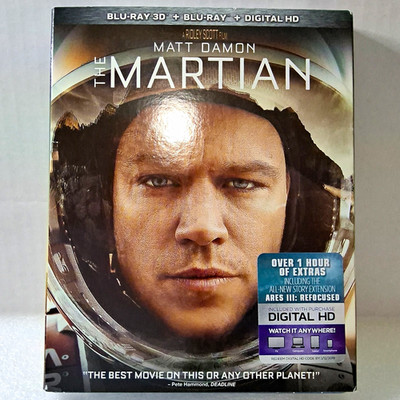20th Century Fox The Martian 3D (Blu-ray 3D+Blu-ray+Digital HD) PG-13
