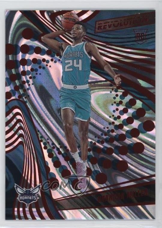 2023 Panini Revolution Rookies Red Swirl /199 Brandon Miller #106 Rookie RC 0o4t