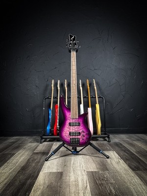 Jackson JS3QV 5-String Spectra Bass - Purple Phaze