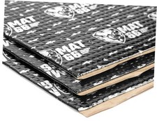 MAT66 ProBlack 80 mil 18 sqft Car Sound Deadening Mat, Butyl 80 mil 18 SqFt