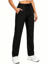 Lzzidou Women's UPF50 Hiking Pants - Lightweight Stretch Cargo Travel Pants ...