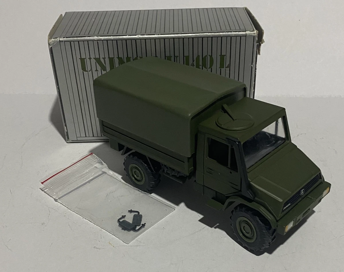 Camion Miniature Mercedes-Benz Unimog Police 1987 – PERFEX 1/43, Neuf