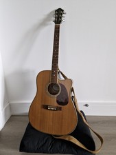 JAMMIN PRO 505 Electro acoustic guitar USB, built-in tuner, strap and cables inc