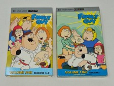 Family Guy: Volume 1  2 UMD Video for PSP Seasons 1, 2  3 / Sony PlayStation