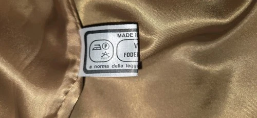 Vintage Italian Leather Jacket Men Euro 52 US 40 Cognac Brown Coat  image 9