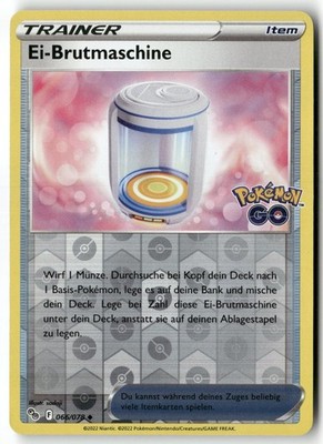 Pokemon Pokémon GO #066/078 Reverse Holo DE
