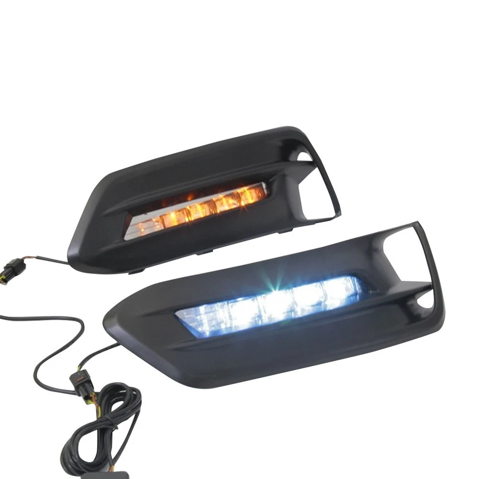 For Honda Accord 2018-2020 Daytime Running Light LED DRL Front Fog Light 3-Color Foto 3 de 4