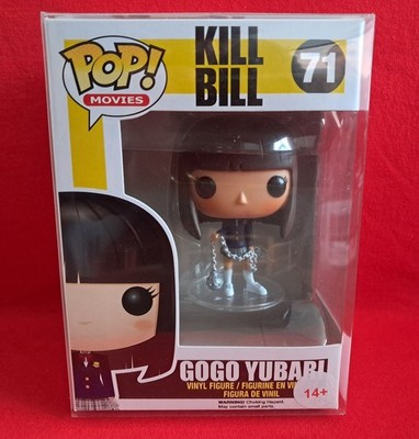 Funko Pop Movies KILL BILL 71 Figur - GOGO YUBARI - Geschützt Sehr Guter Zustand 