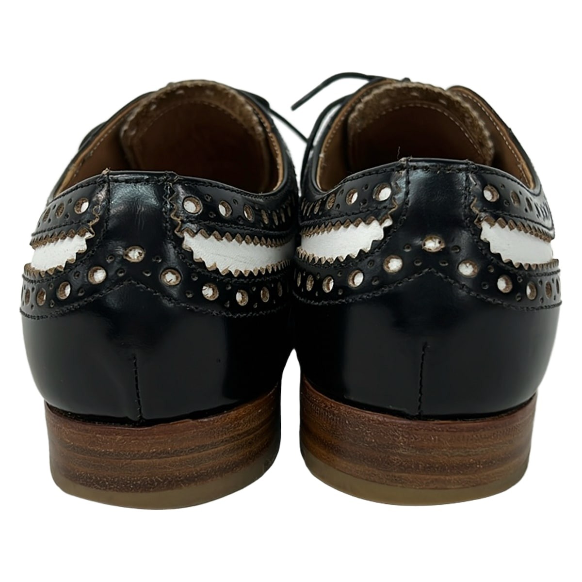Church's Burwood 8889 Black White Leather - Women's Shoes | eBay