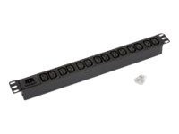 TRITON RAB-PD-X10-A1 Black 14 x IEC320 10 A 48.3 cm 19" Distribution Panel 1U